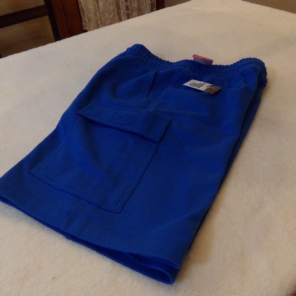 MEN OR WOMENS BLUE  WORKOUT SHORTS
